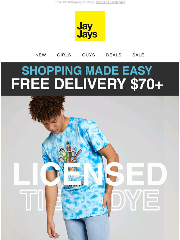 jay jays tie dye shirt