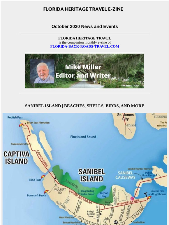 Florida Heritage Travel, October 2020 - Sanibel Island