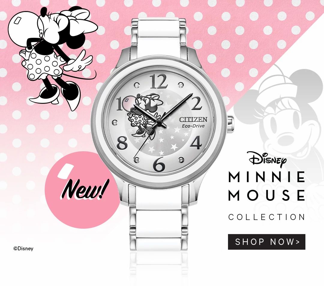 citizen minnie mouse watch