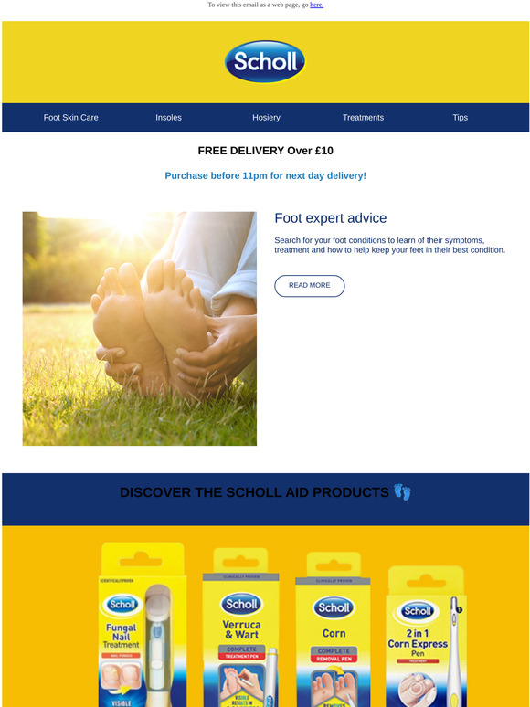 Experiencing corns, verrucas or fungal nails issues?