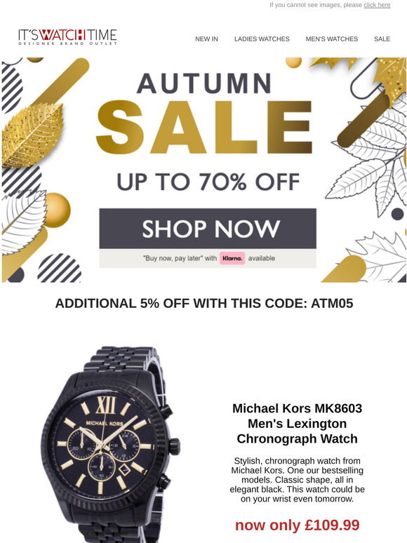 buy now pay later michael kors watches