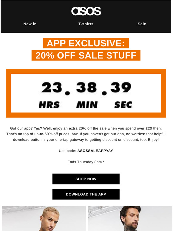 asos sale app