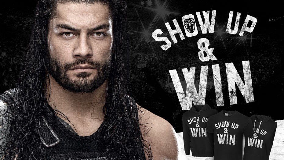 roman reigns show up and win shirt