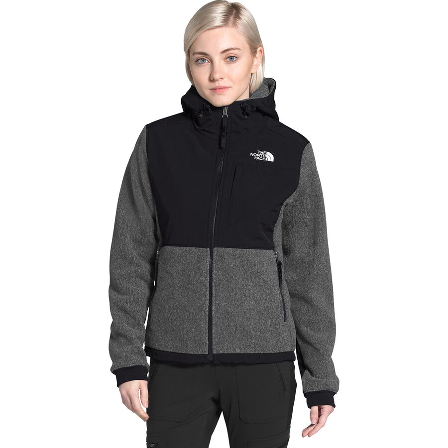 north face denali womens jacket with hood