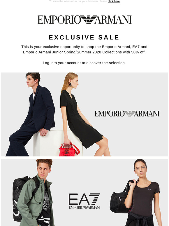 emporio armani promo code 2020