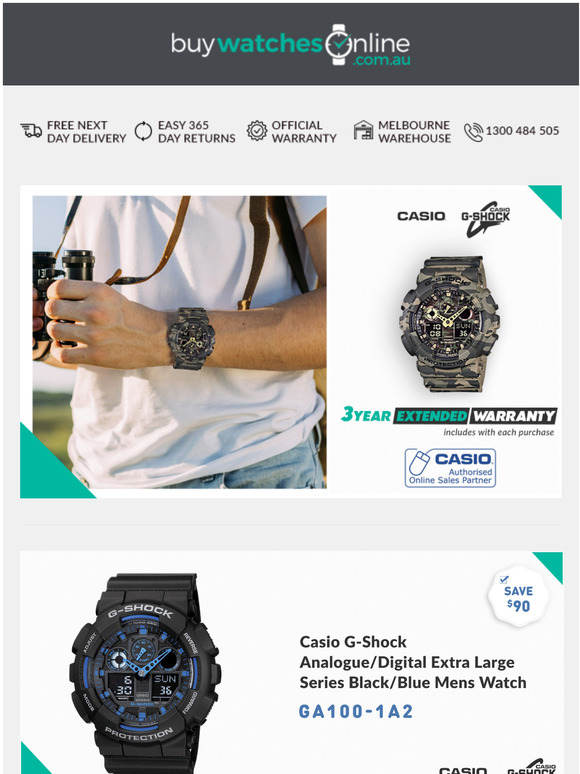 Casio authorised hot sale online seller