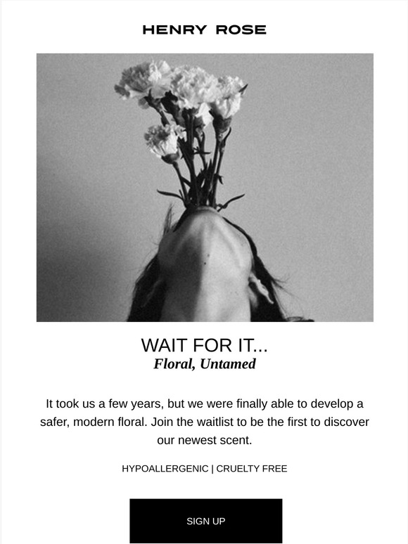 henry rose perfume discount code