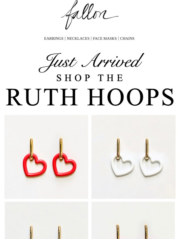 New In : Shop The RUTH Earrings