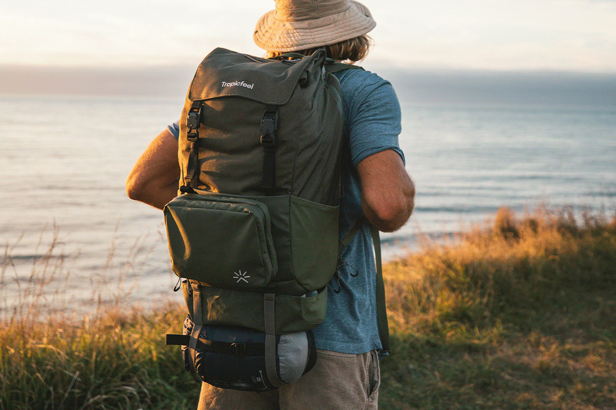 shell back pack