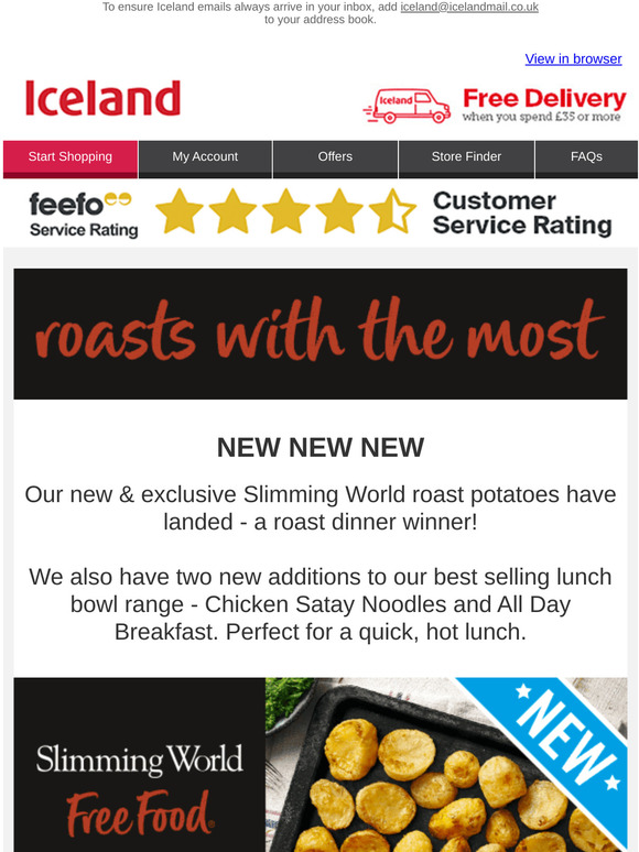 NEW Slimming World roast potatoes are here!