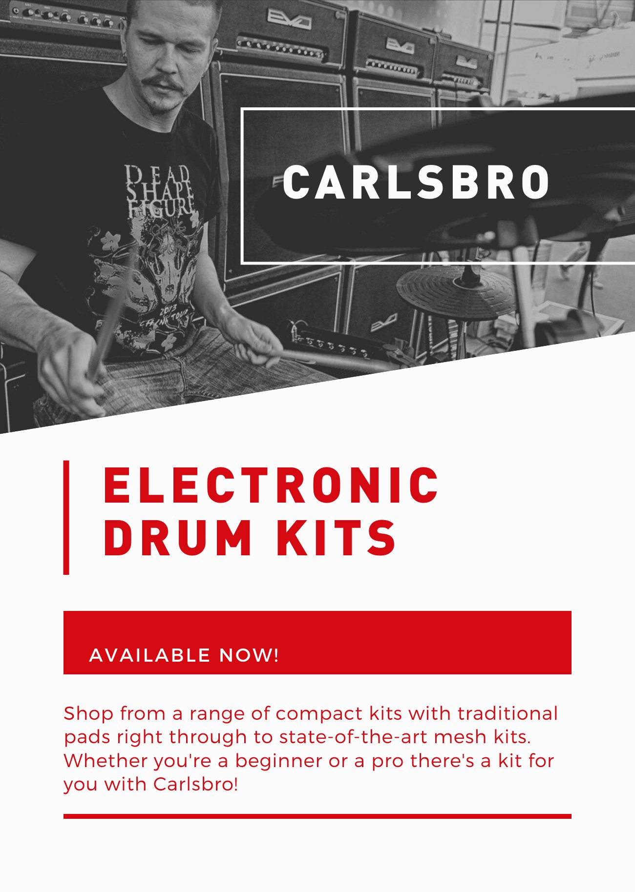 Carlsbro Drums