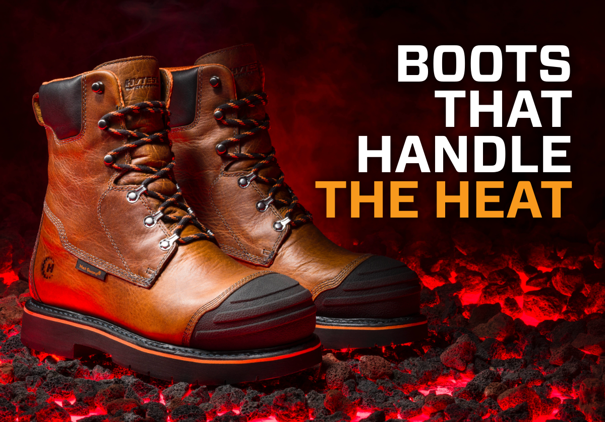 heat resistant work boots