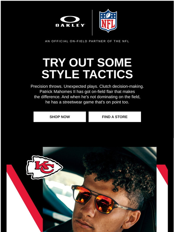 Oakley Is Now the NFL's Official On-Field Partner. Here's What the