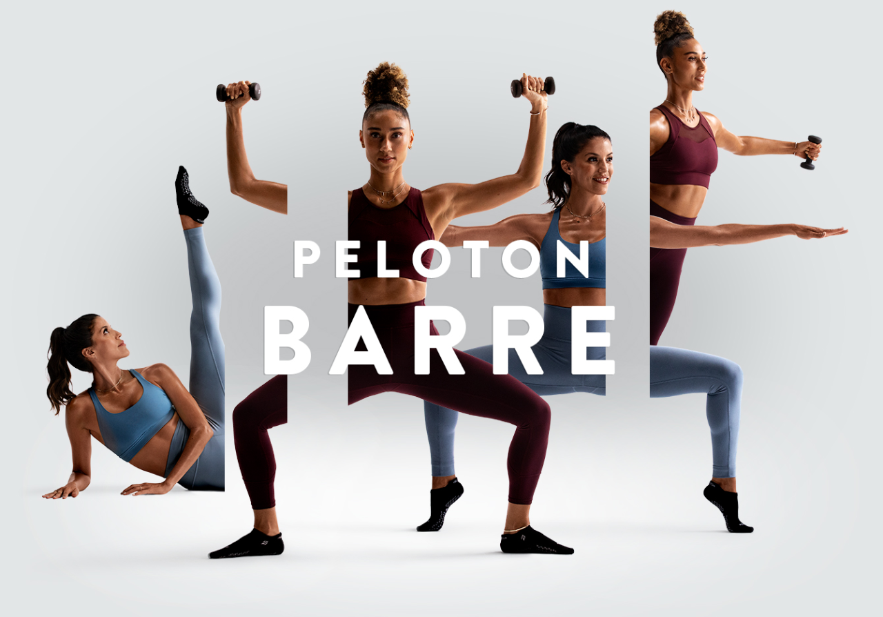 Peloton Tread Take Your First Barre Class Milled