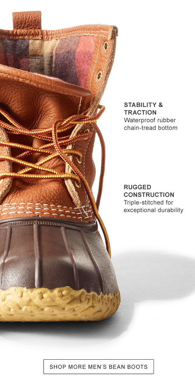 ll bean chamois lined boot