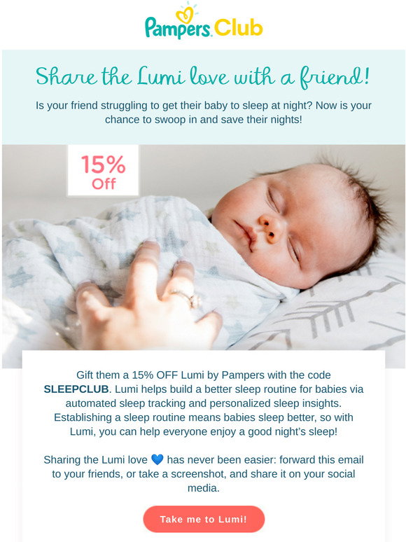 Pampers Share The Lumi Love Milled