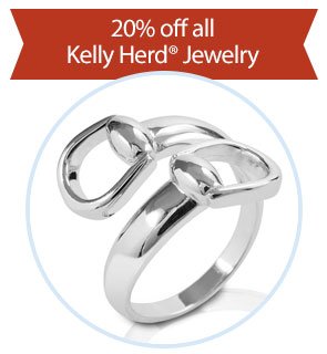 20% off all Kelly Herd® Jewelry