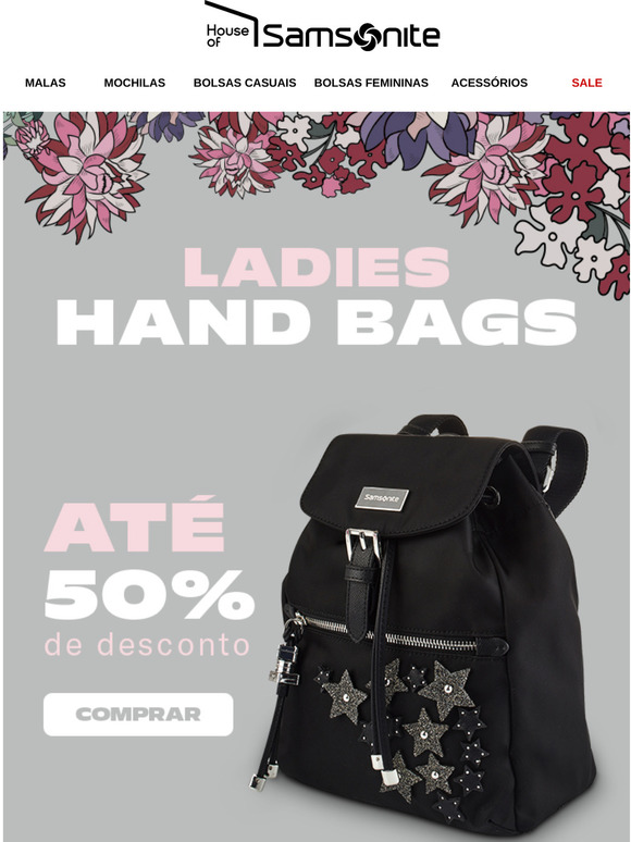 ladies black backpack handbolsa