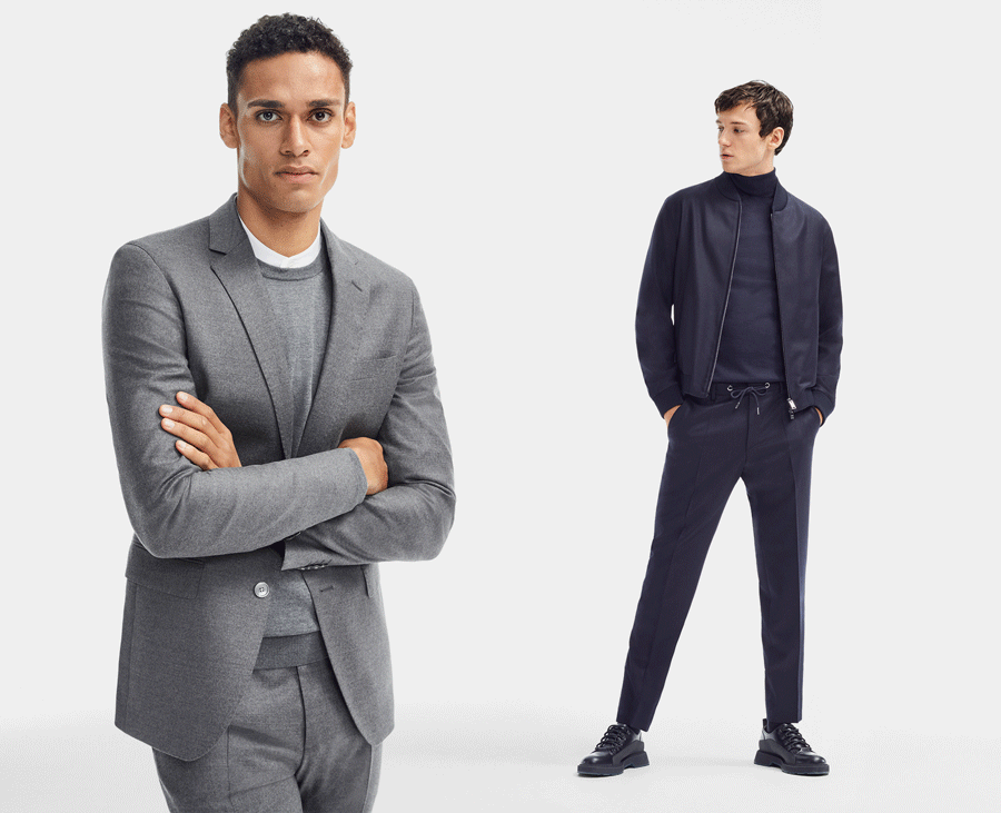 hugo boss mix and match suits