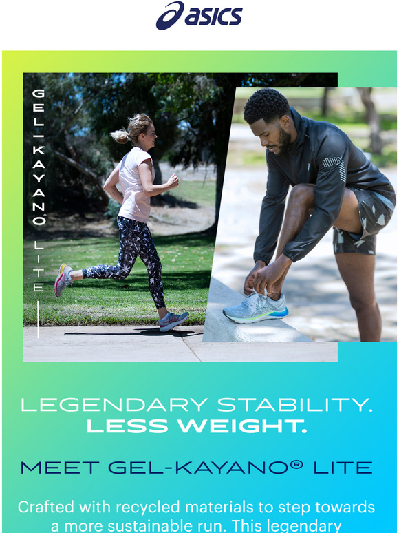ALL NEW:  GEL-KAYANO™ Lite