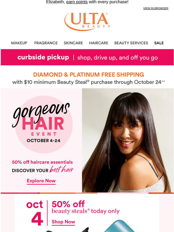 Ulta Beauty: 🎊 50% Bio Iconic’s 10X Pro Straightening & Styling Iron ...