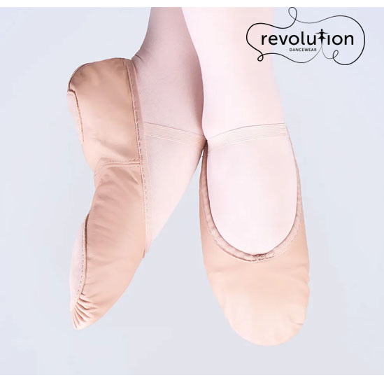 revolution split sole ballet shoes