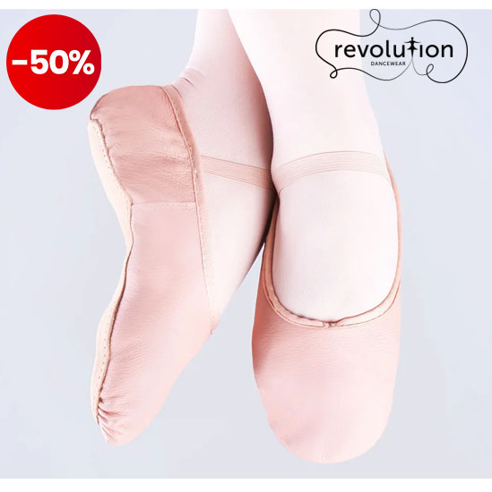 revolution split sole ballet shoes
