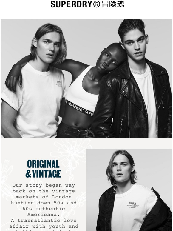 Superdry: Introducing Original & Vintage | Milled