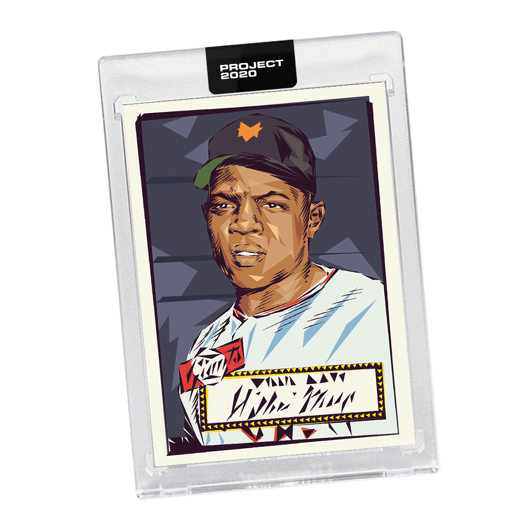 Topps New Willie Mays & Mark McGwire Project 2020 Milled