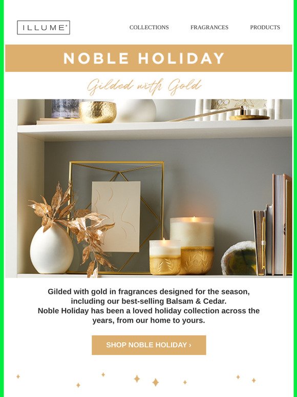 Noble Holiday is back ✨