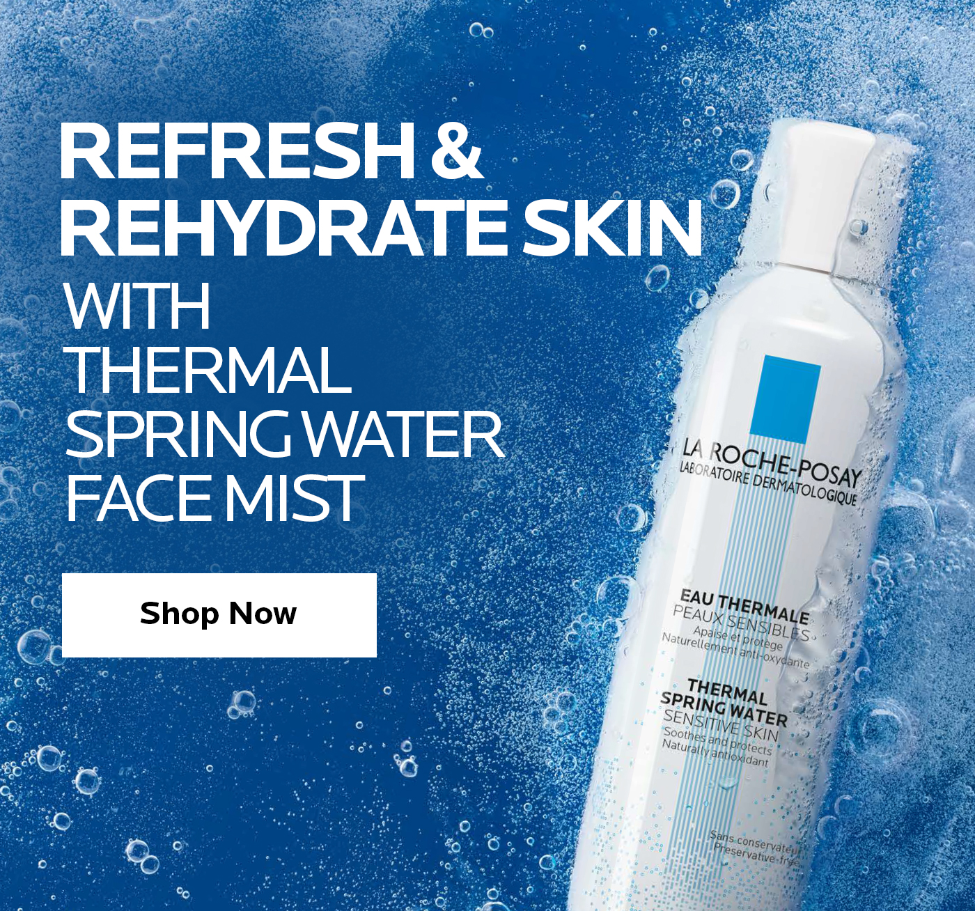 La RochePosay ACD Refresh Skin With Thermal Spring Water Milled