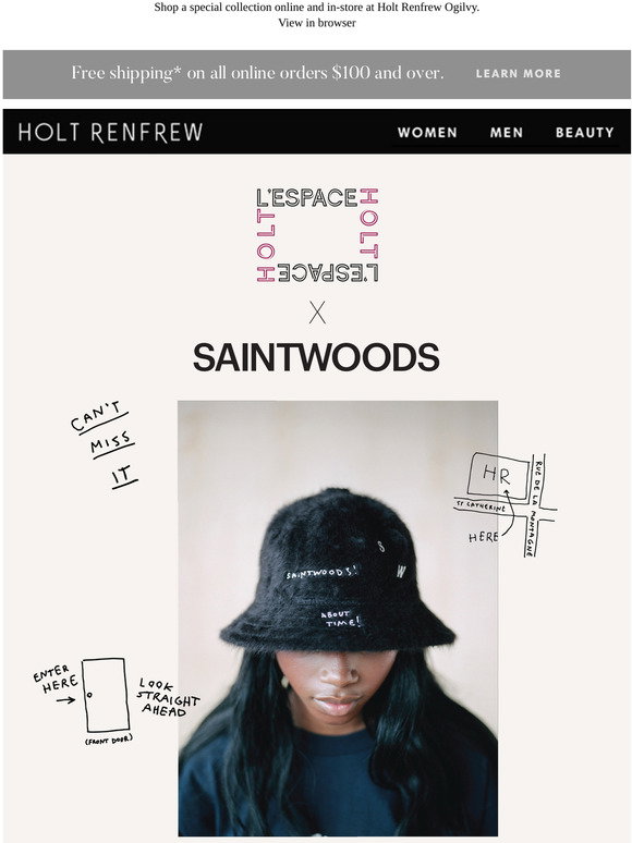 L'espace Holt Presents Saintwoods 