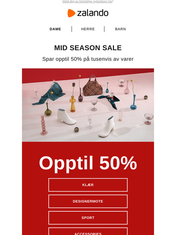 📢 MID SEASON SALE: Spar opptil 50% 📢