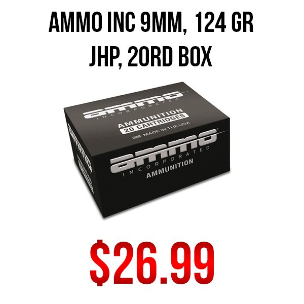 Ammo Inc 9mm