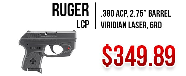 Ruger LCP w/laser for sale