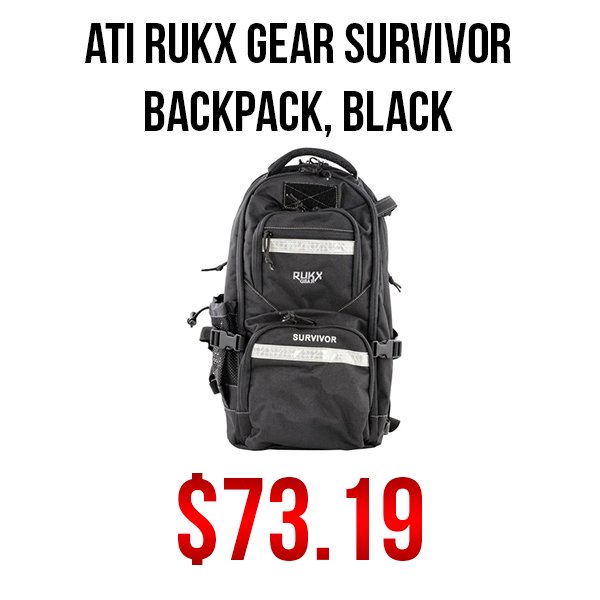 ATI survivor backpack