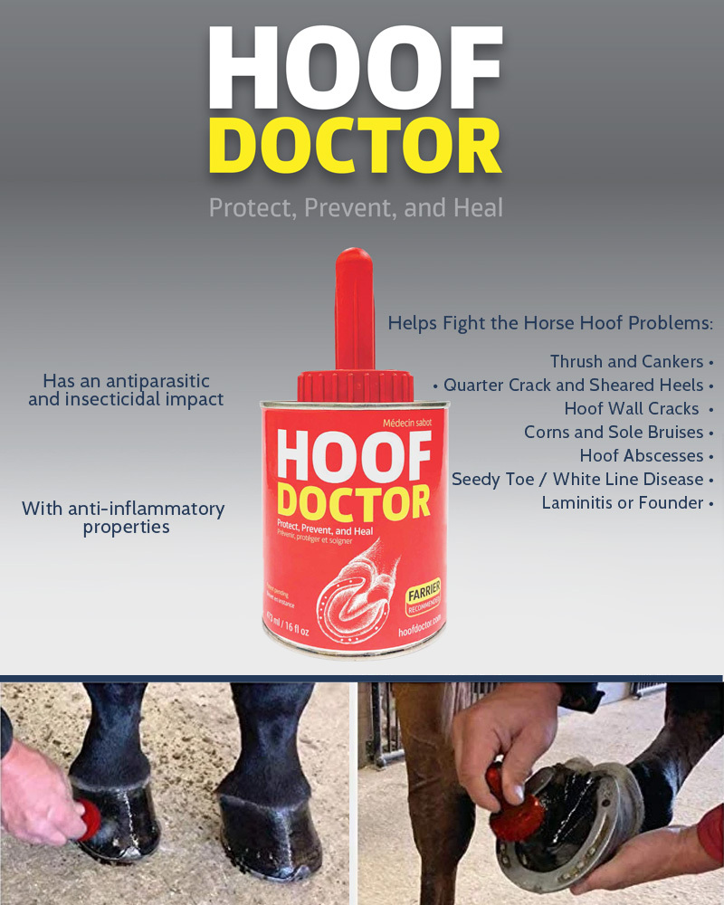 HOOF DOCTOR Protect, Prevent, and Heal Milled