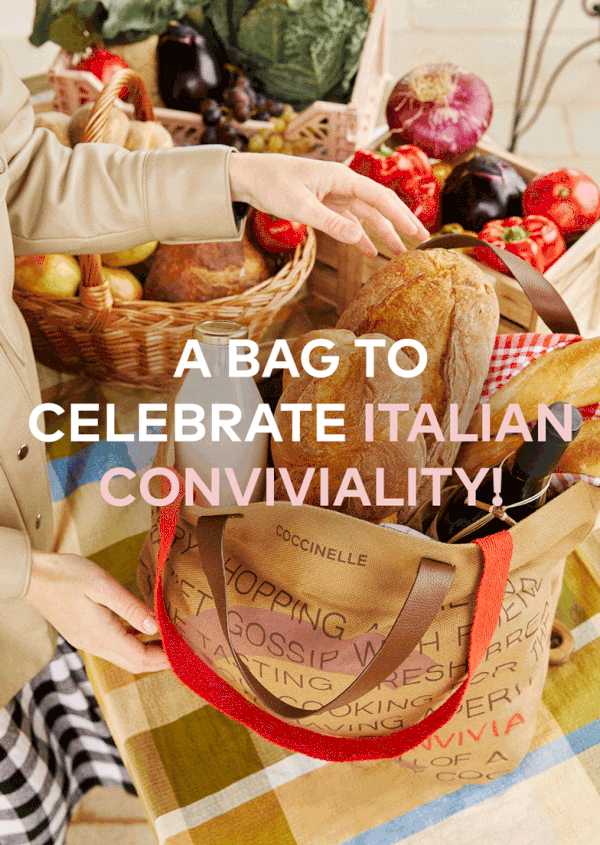Coccinelle: The Market Bag: Coccinelle Partners With Eataly To Celebrate  Italian Conviviality | Milled