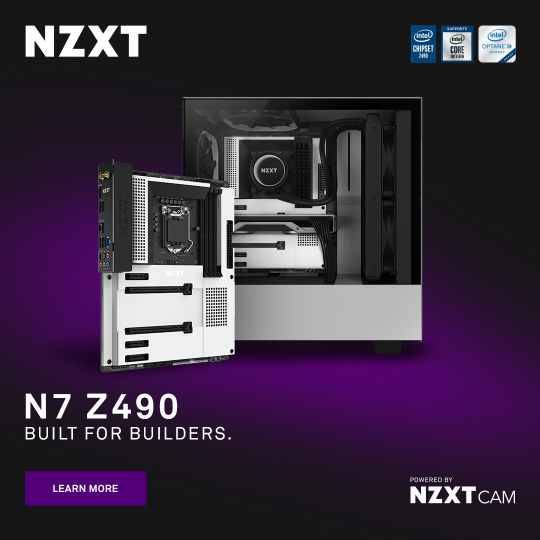 NZXT Introducing the N7 Z490 Motherboard Milled