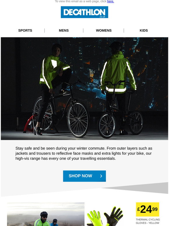 Decathlon: Hi Vis Travel Essentials 