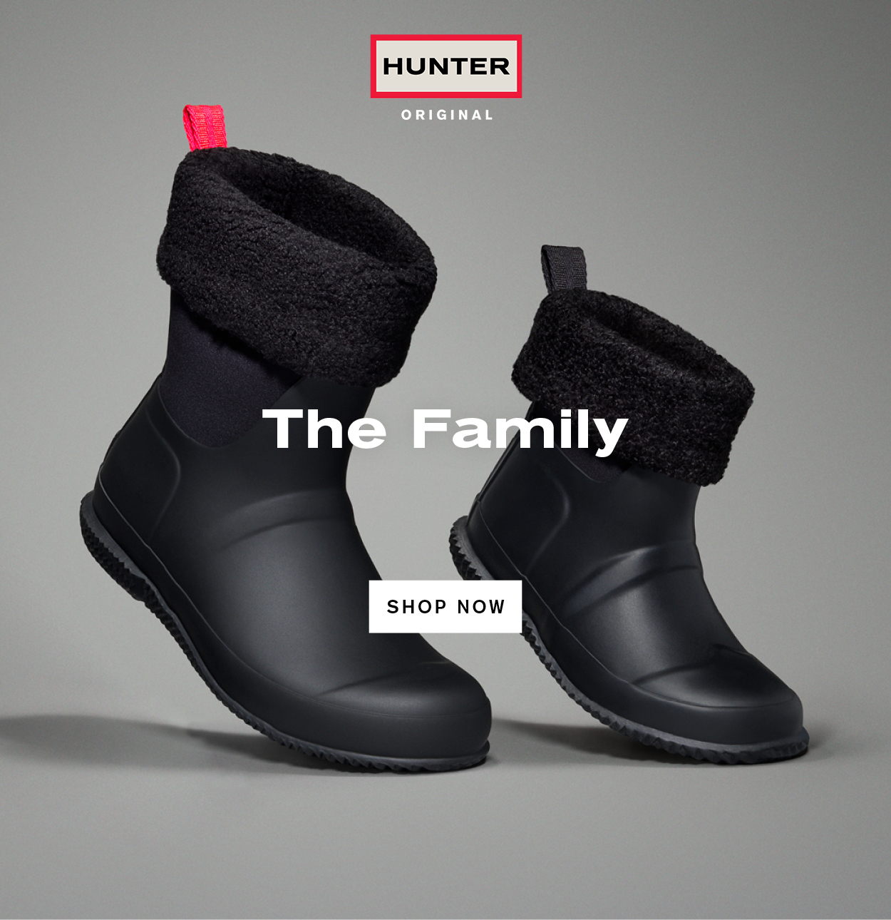 hunter roll top sherpa boots