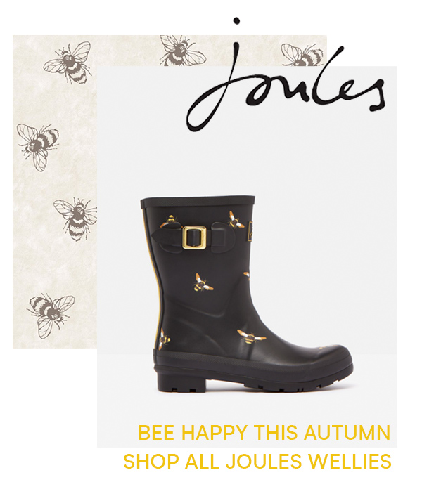 joules ladies bee wellies