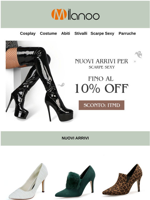Milanoo.DE: La nuova collezione per scarpe sexy. 😁 *Fino al 10%* | Milled