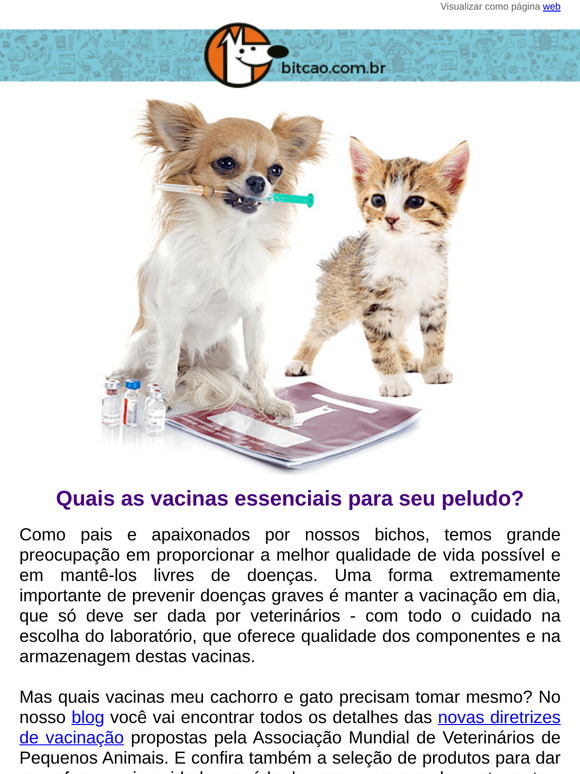 É para dar todas as vacinas mesmo?