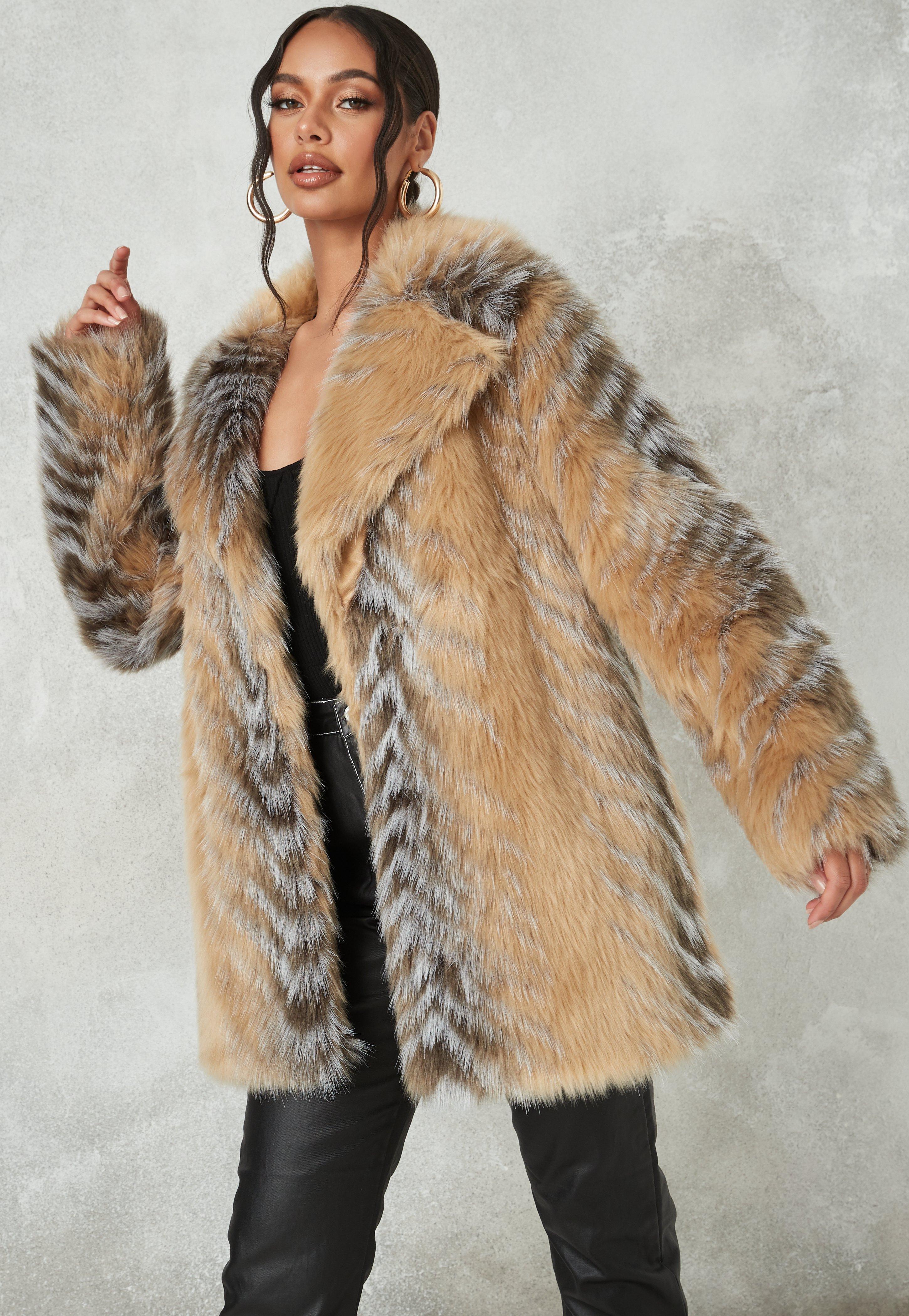 missguided fur coat