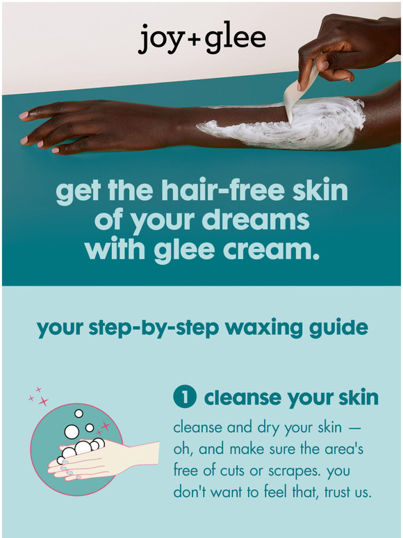 joy glee tips and tricks for glee hair removal cream Milled