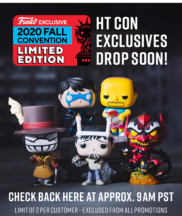 fall convention funko 2020