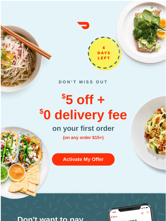 A new low!! 2 orders for under $5… : r/doordash