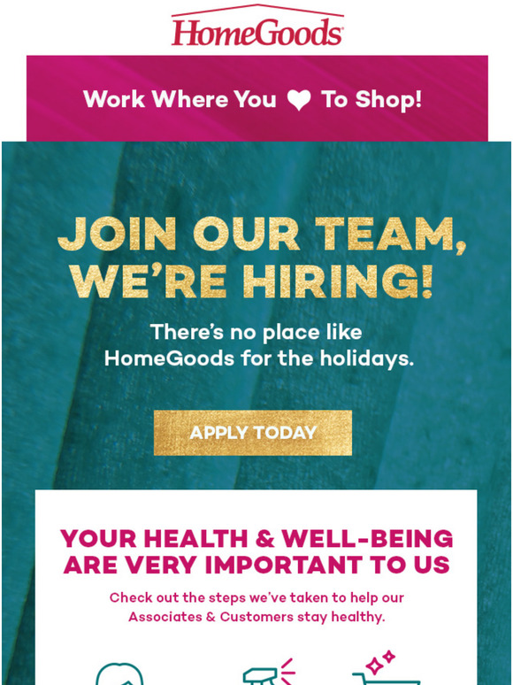 TJ Maxx We're hiring! Join our team. Milled