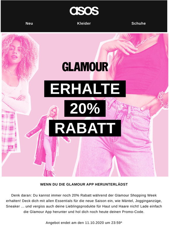 Asos 20 Rabatt Mit Glamour Milled 